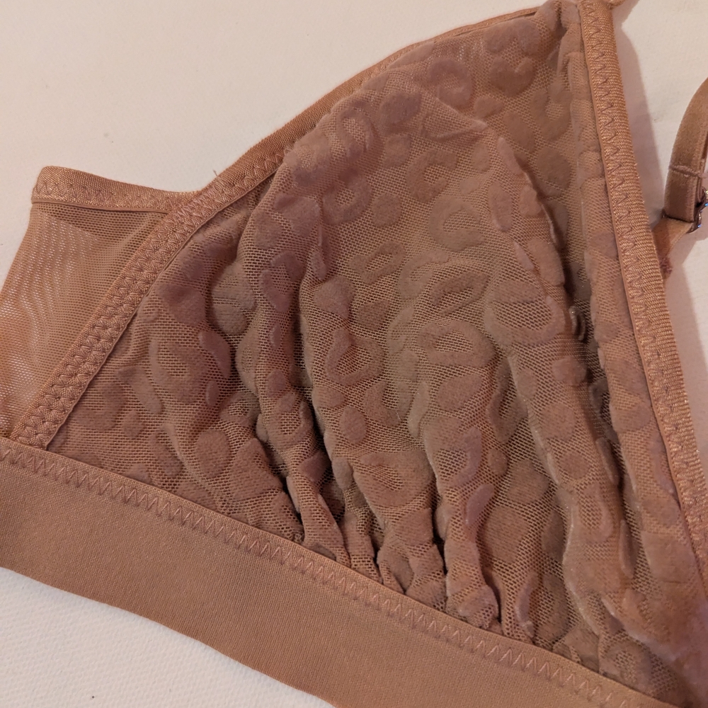 Aerie Textured Tan Bra